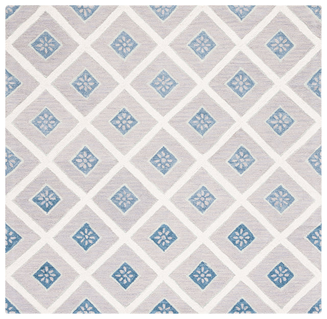 Safavieh Metro Met705L Blue/Ivory Rug.