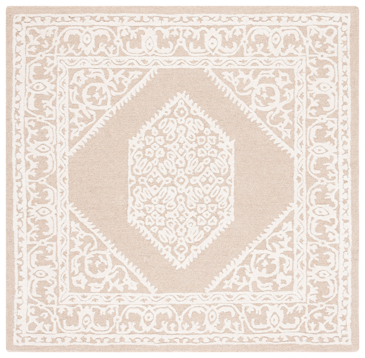 Safavieh Metro Met706T Ivory/Brown Rug.