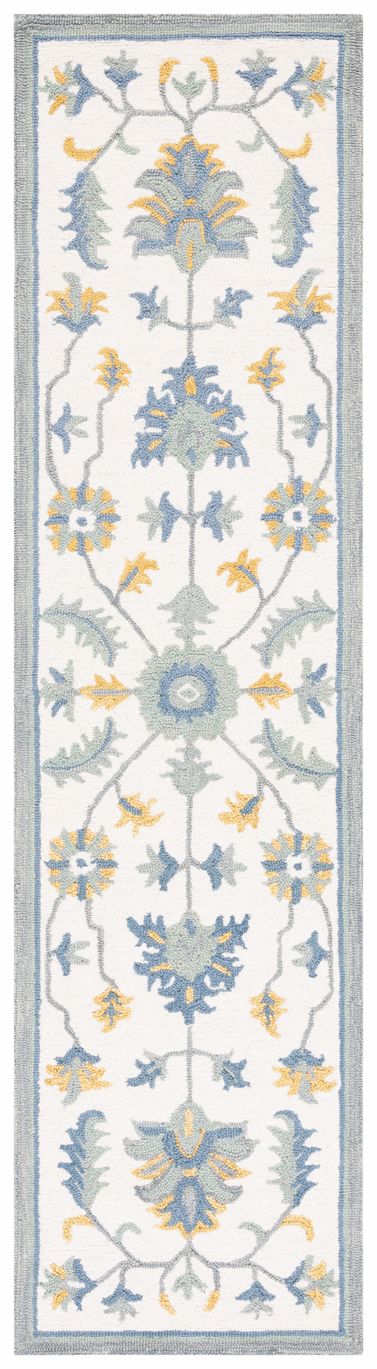 Safavieh Metro Met707L Ivory/Blue Rug.