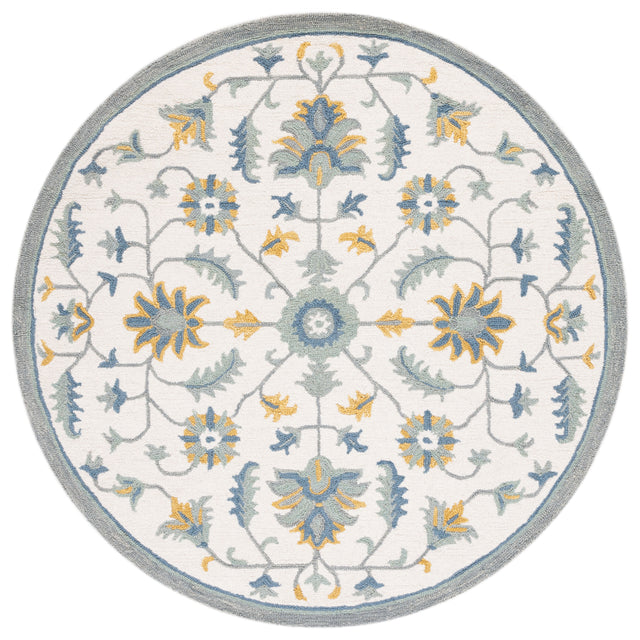 Safavieh Metro Met707L Ivory/Blue Rug.