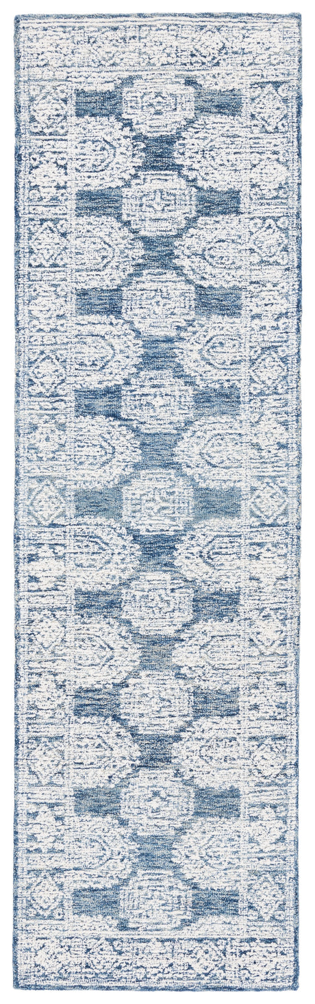 Safavieh Metro Met803M Natural/Blue Rugs.