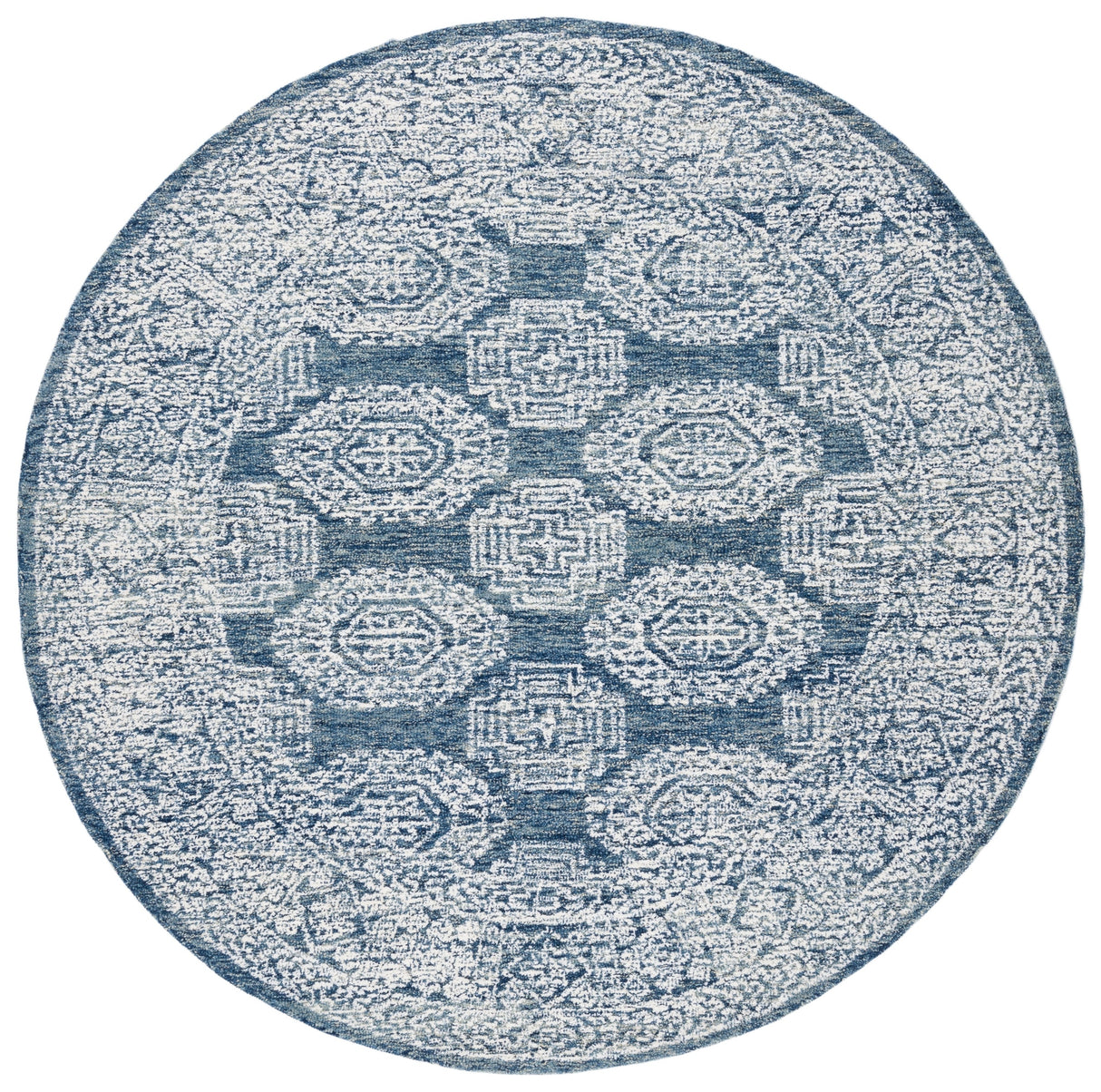 Safavieh Metro Met803M Natural/Blue Rugs.