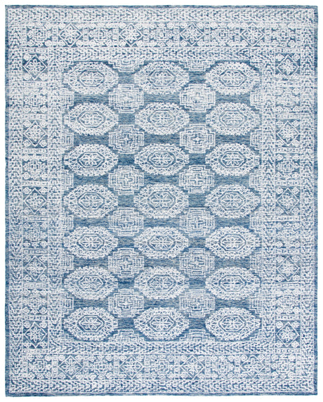 Safavieh Metro Met803M Natural/Blue Rugs.