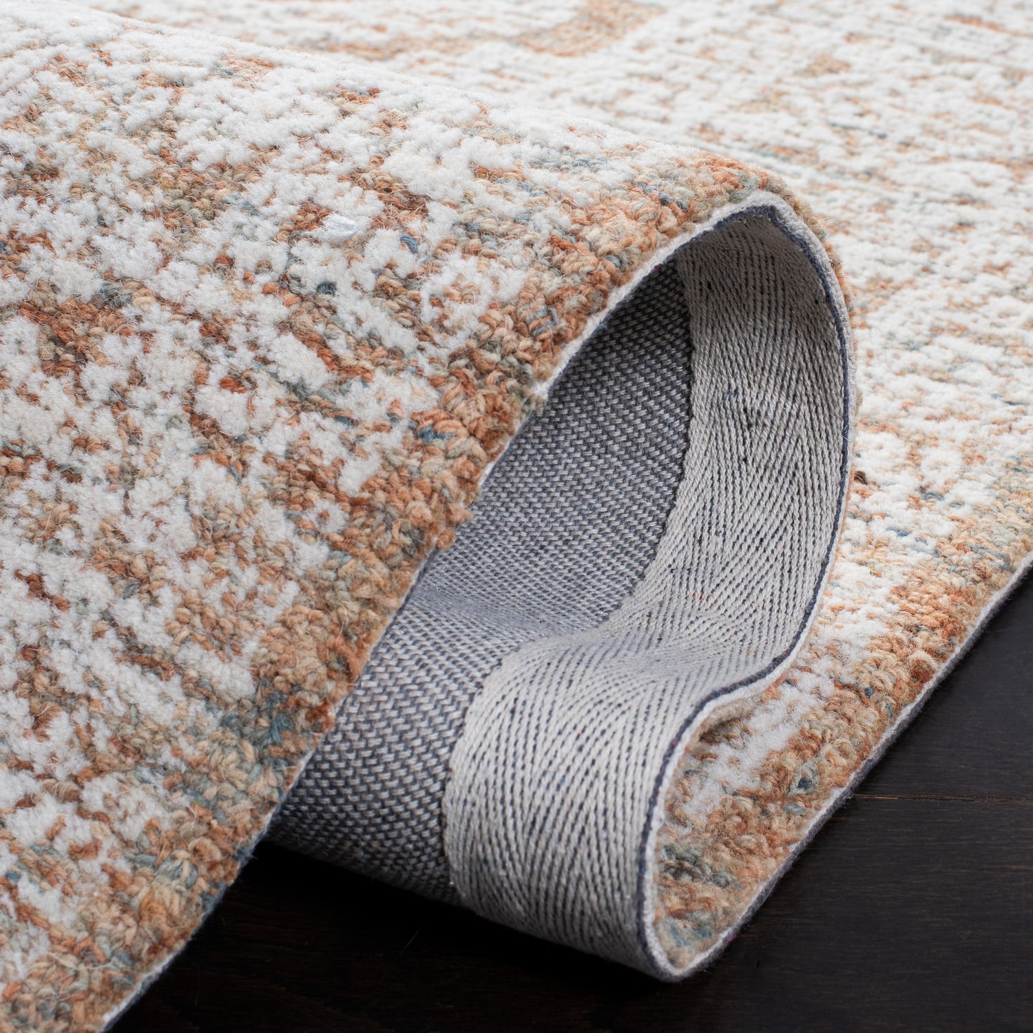 Safavieh Metro Met803P Natural/Rust Rugs.