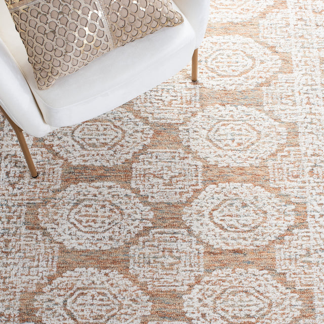 Safavieh Metro Met803P Natural/Rust Rugs.