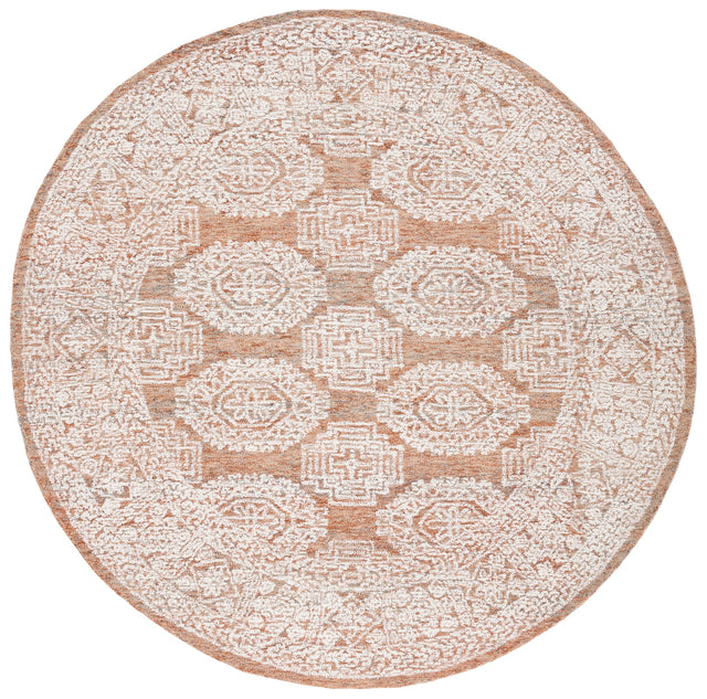 Safavieh Metro Met803P Natural/Rust Rugs.