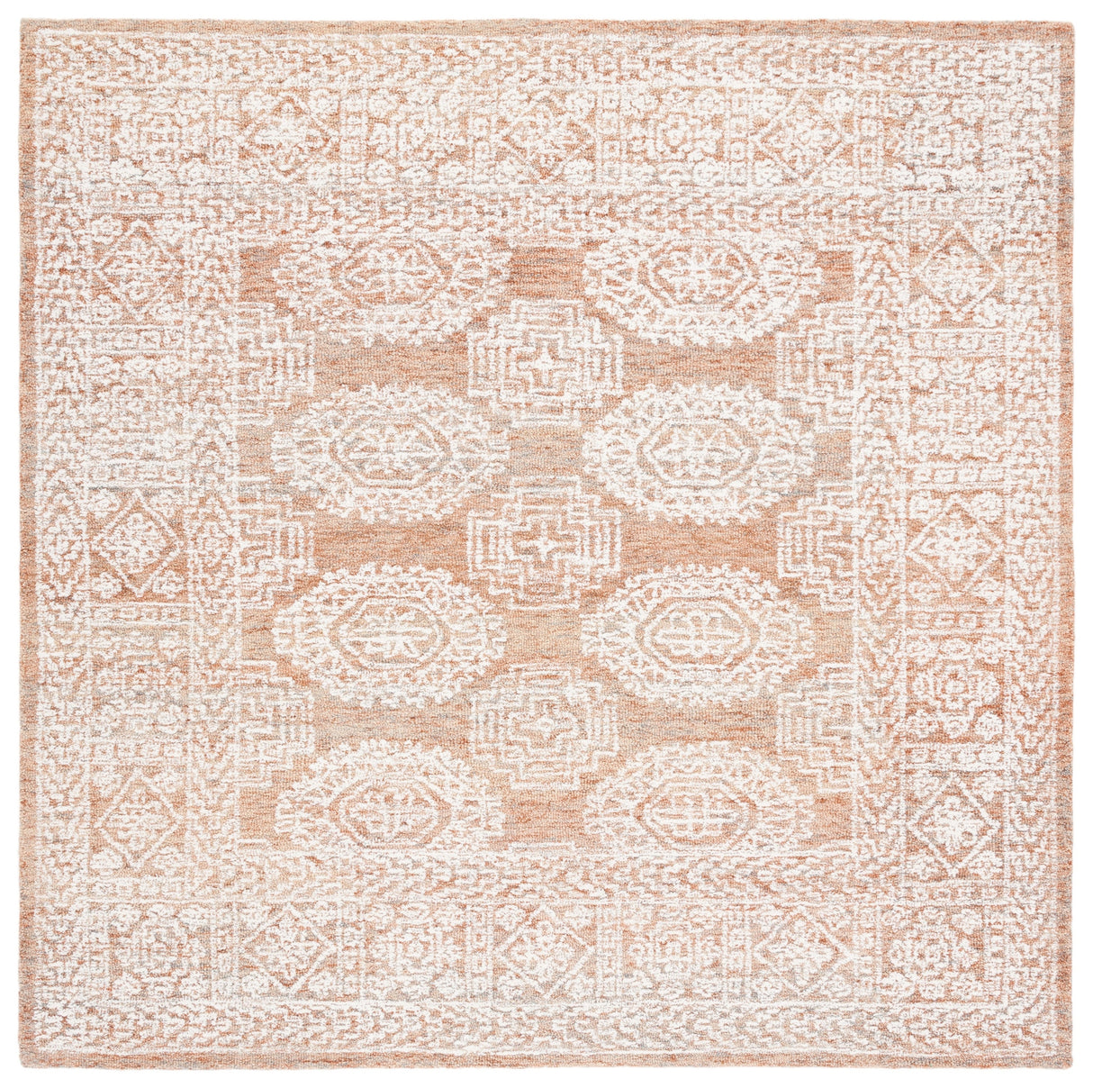 Safavieh Metro Met803P Natural/Rust Rugs.