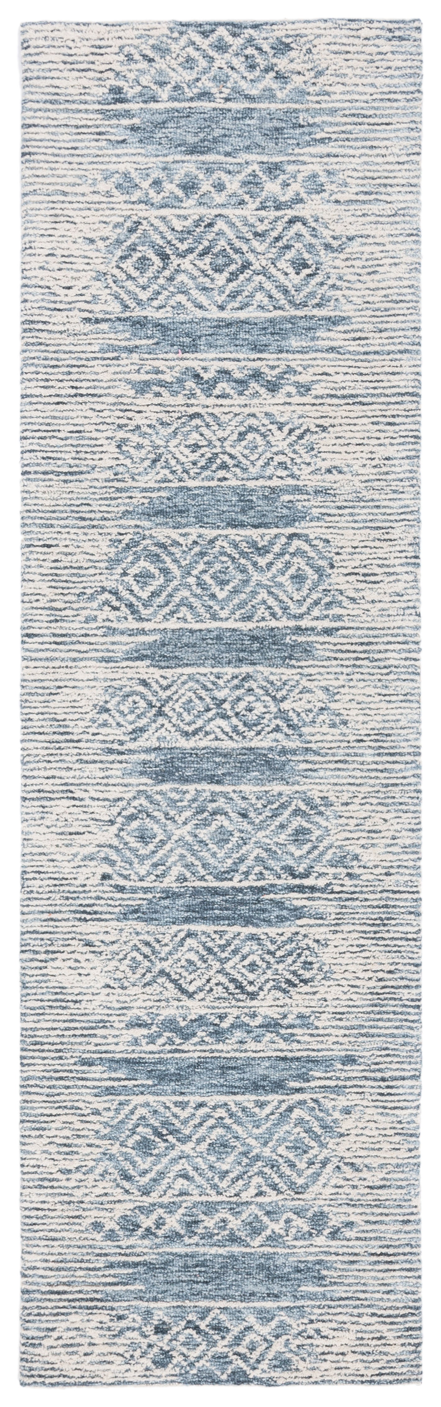 Safavieh Metro Met804M Natural/Blue Rugs.