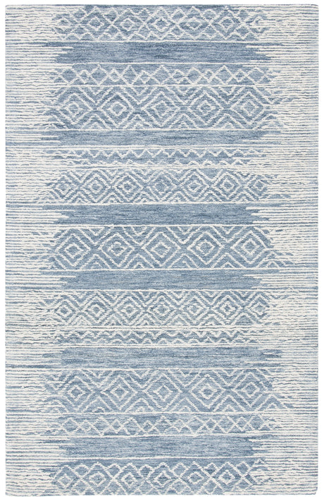 Safavieh Metro Met804M Natural/Blue Rugs.