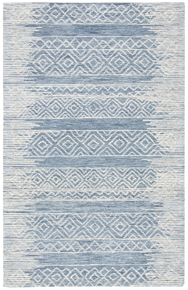 Safavieh Metro Met804M Natural/Blue Rugs.