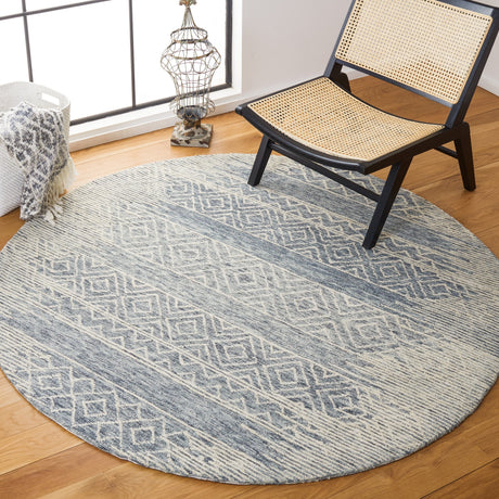 Safavieh Metro Met804M Natural/Blue Rugs.