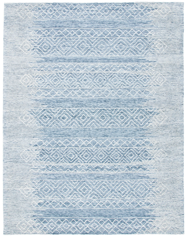 Safavieh Metro Met804M Natural/Blue Rugs.
