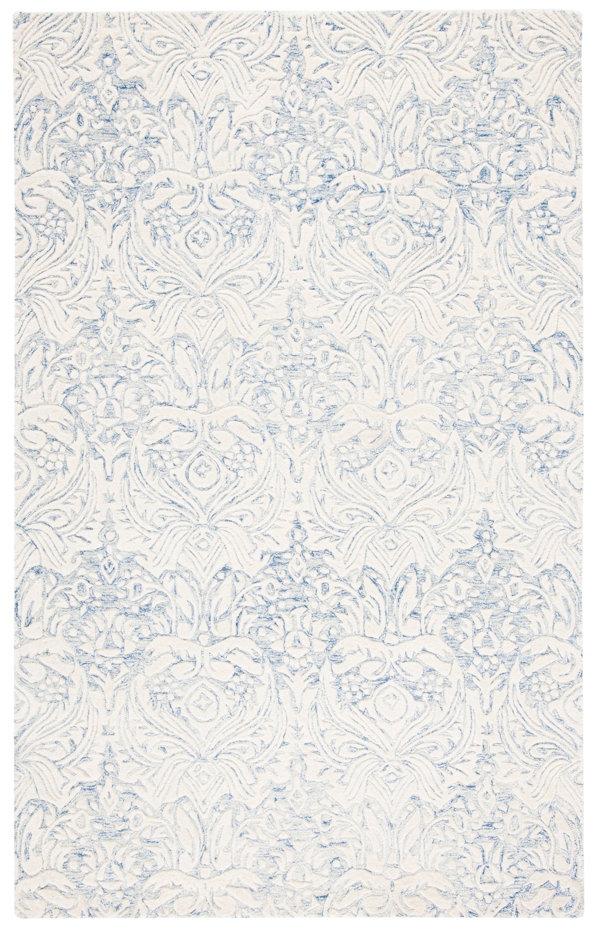 Safavieh Metro Met850M Blue/Ivory Rug.