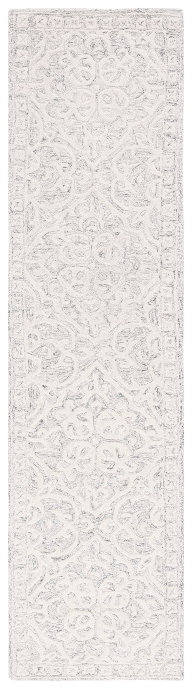 Safavieh Metro Met857F Silver/Ivory Rug.