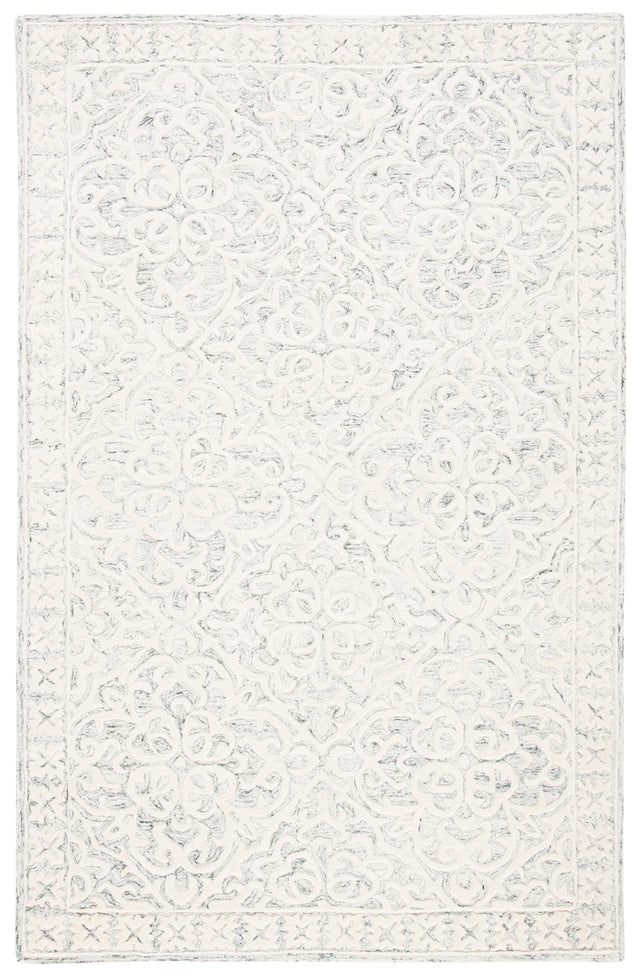 Safavieh Metro Met857F Silver/Ivory Rug.