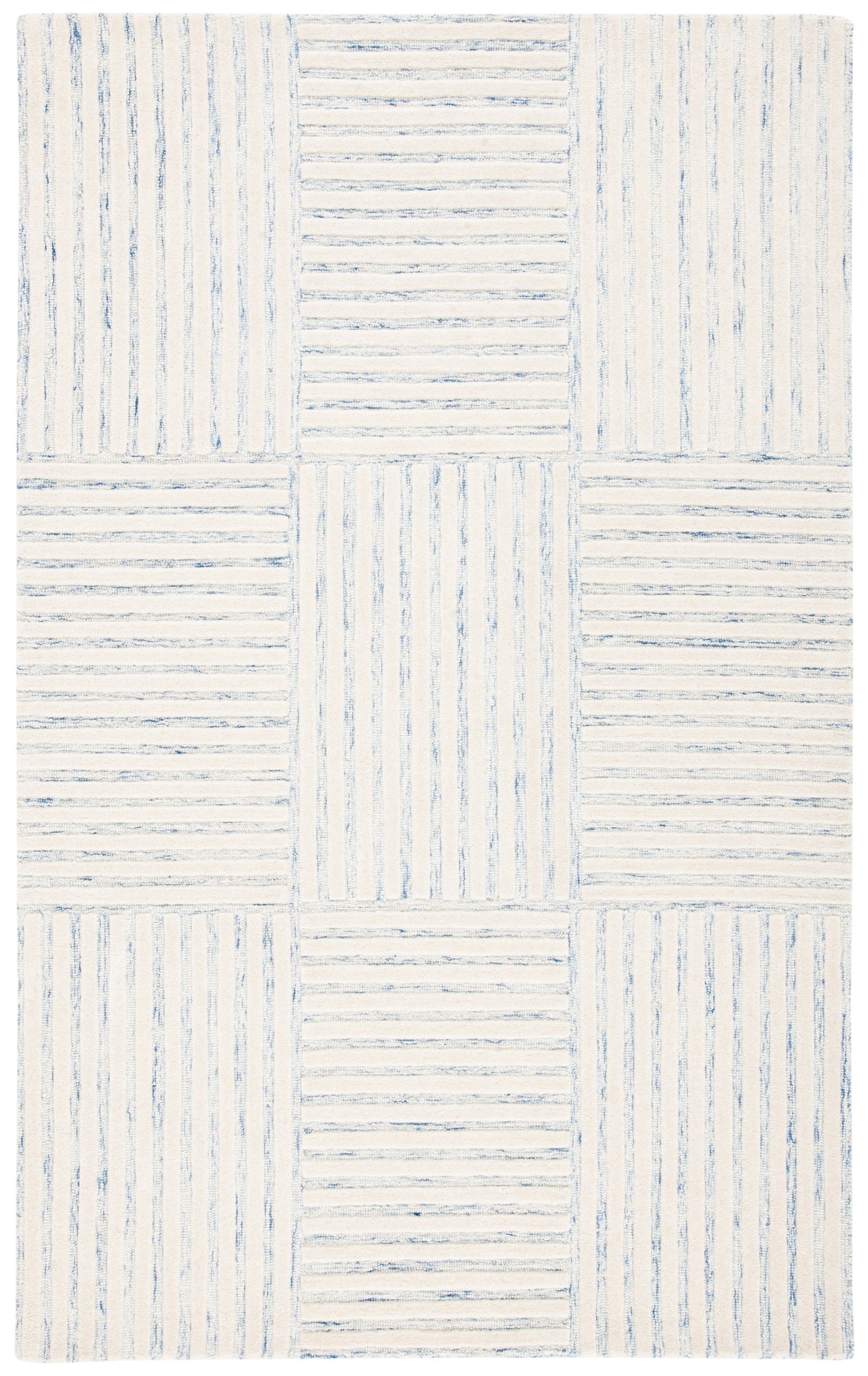 Safavieh Metro Met858M Blue/Ivory Rug.