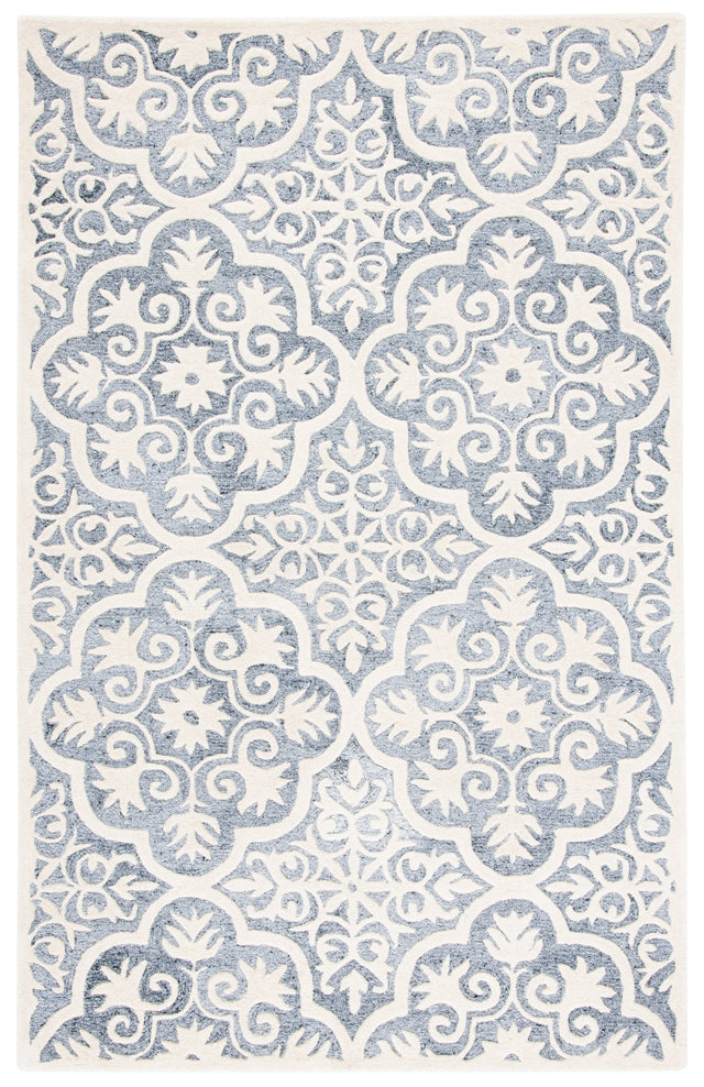 Safavieh Metro Met859L Light Blue/Ivory Rug.