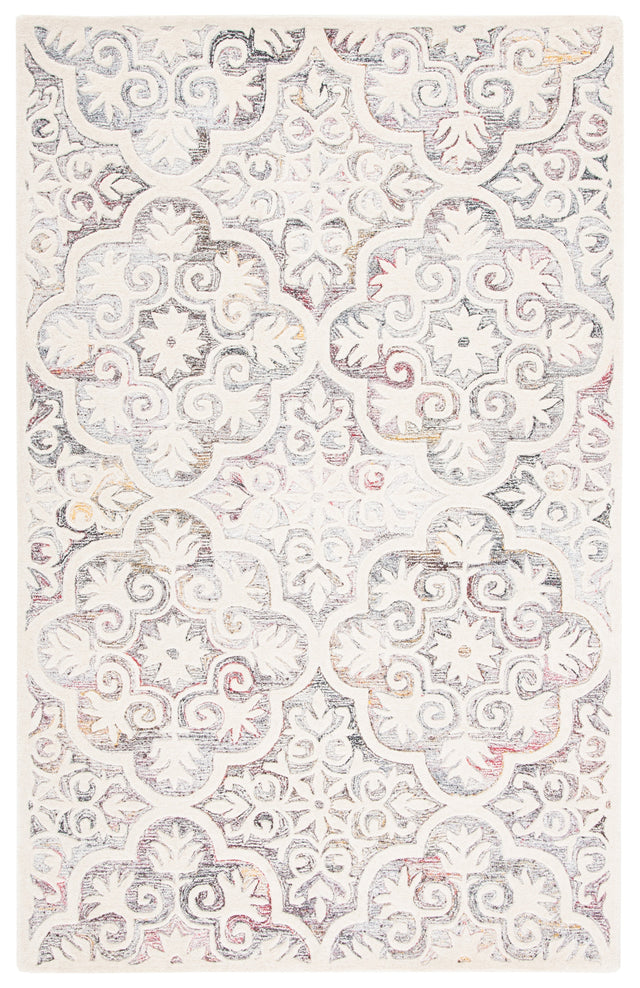 Safavieh Metro Met859Q Red/Ivory Rug.