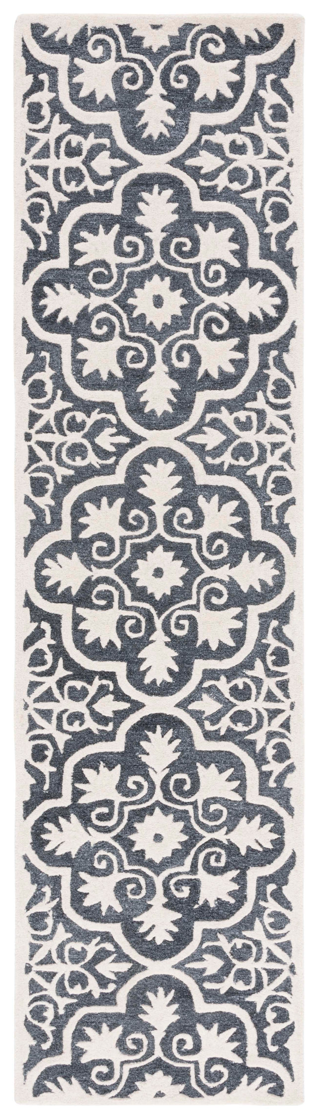Safavieh Metro Met859Z Black/Ivory Rug.