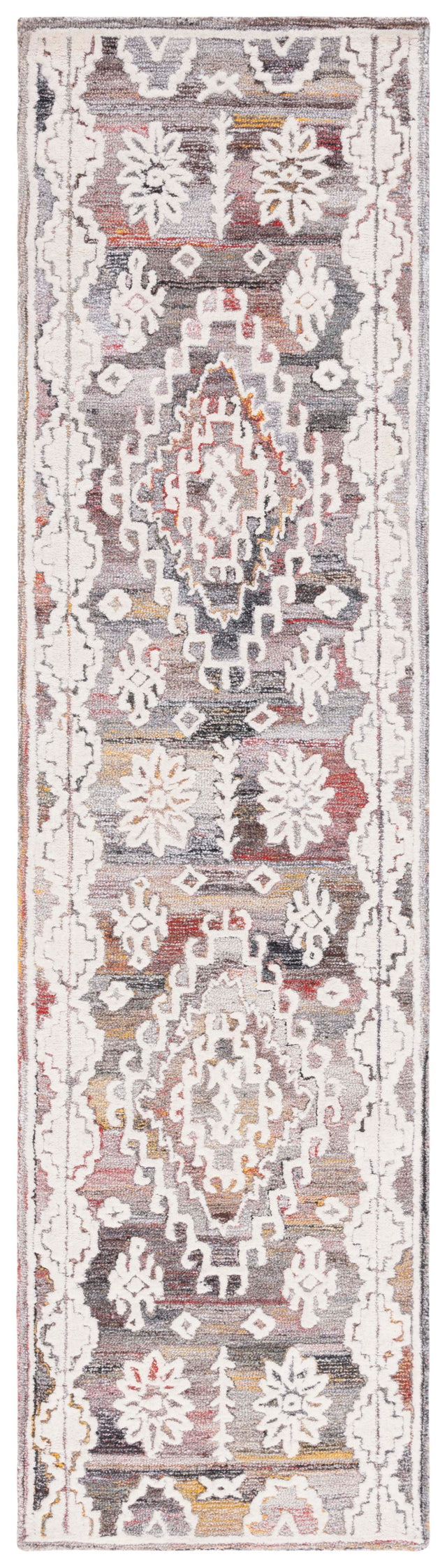 Safavieh Metro Met860Q Red/Ivory Rug.