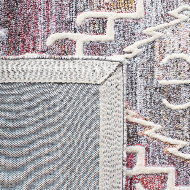 Safavieh Metro Met860Q Red/Ivory Rug.