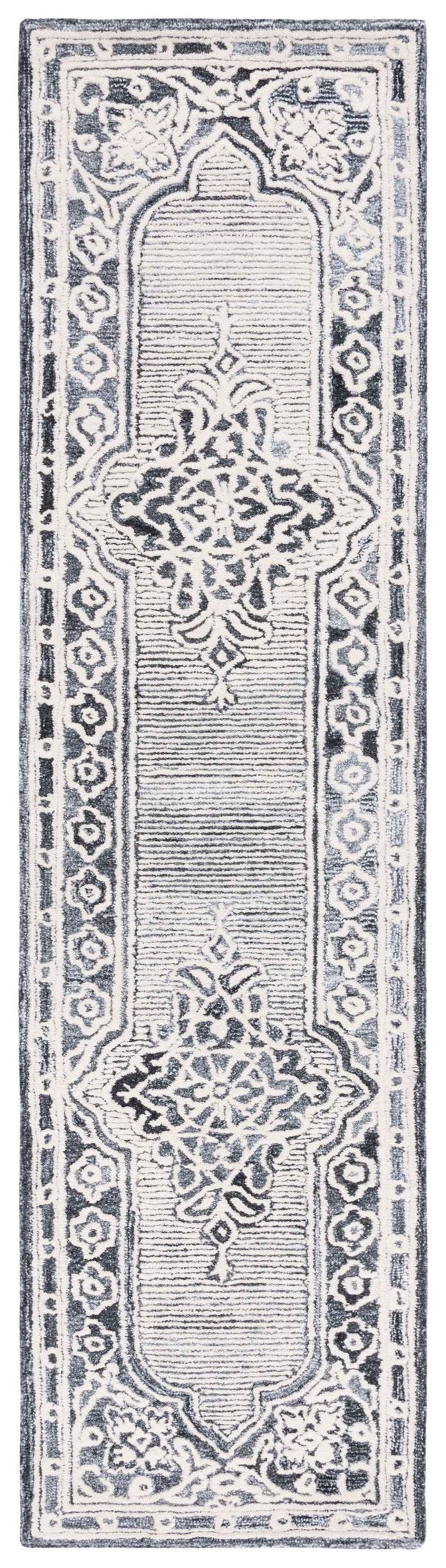 Safavieh Metro Met861F Grey/Ivory Rug.
