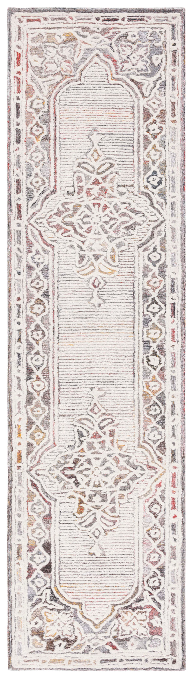 Safavieh Metro Met861Q Red/Ivory Rug.