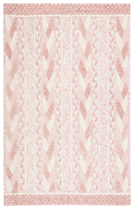 Safavieh Metro Met863U Pink/Ivory Rug.