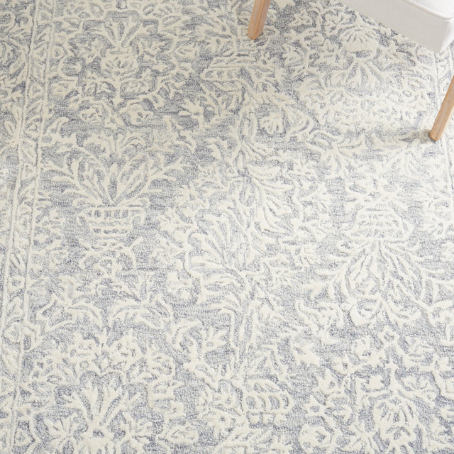 Safavieh Metro Met864H Dark Grey/Ivory Rug.