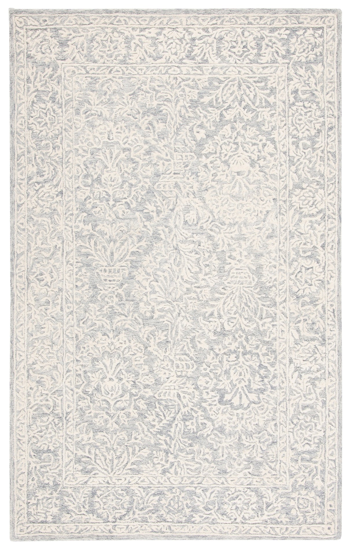 Safavieh Metro Met864H Dark Grey/Ivory Rug.