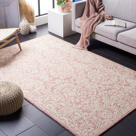 Safavieh Metro Met864U Pink/Ivory Rug.