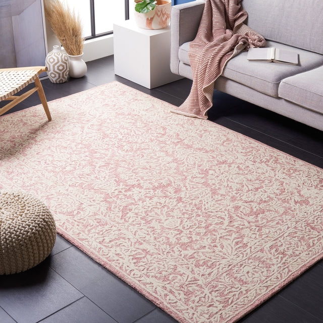 Safavieh Metro Met864U Pink/Ivory Rug.