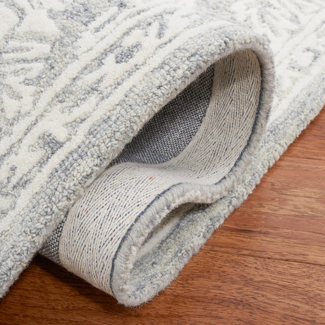 Safavieh Metro Met865H Dark Grey/Ivory Rug.