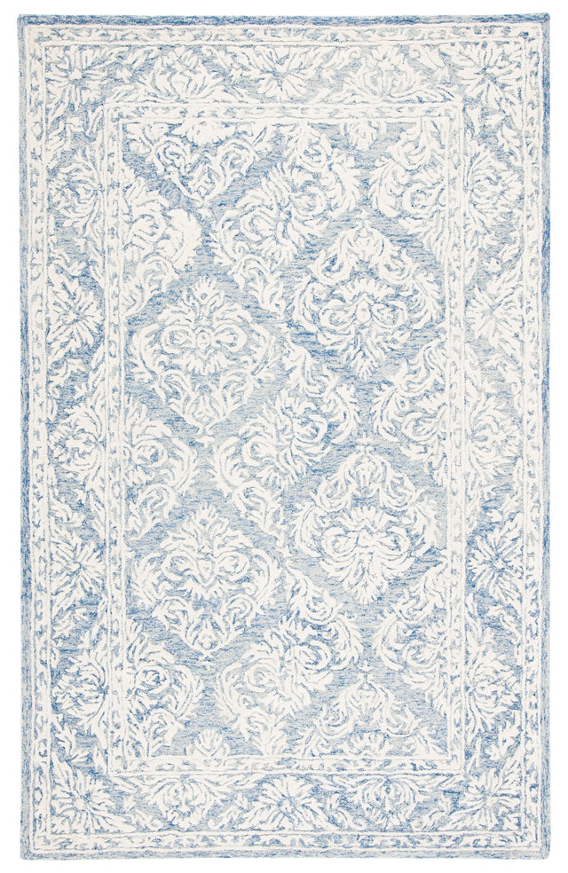 Safavieh Metro Met865M Blue/Ivory Rug.