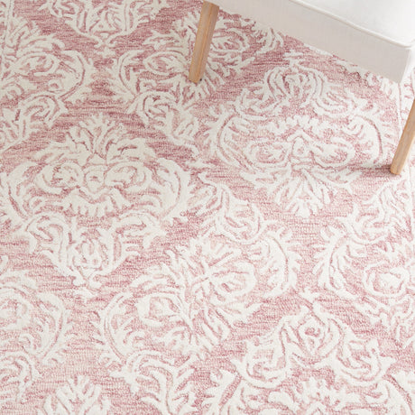 Safavieh Metro Met865U Pink/Ivory Rug.