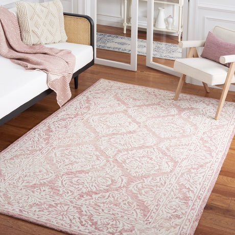 Safavieh Metro Met865U Pink/Ivory Rug.
