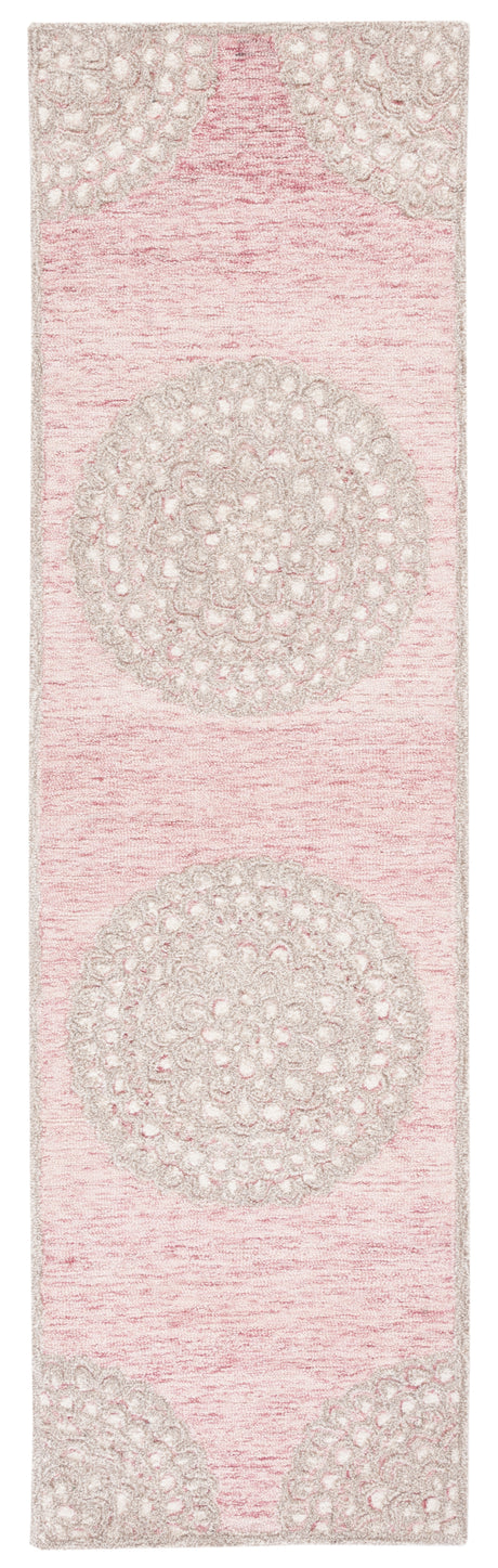 Safavieh Metro Met901U Dark Pink/Ivory Rug.