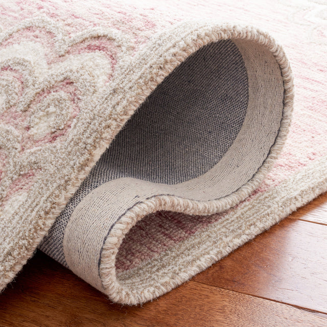 Safavieh Metro Met901U Dark Pink/Ivory Rug.