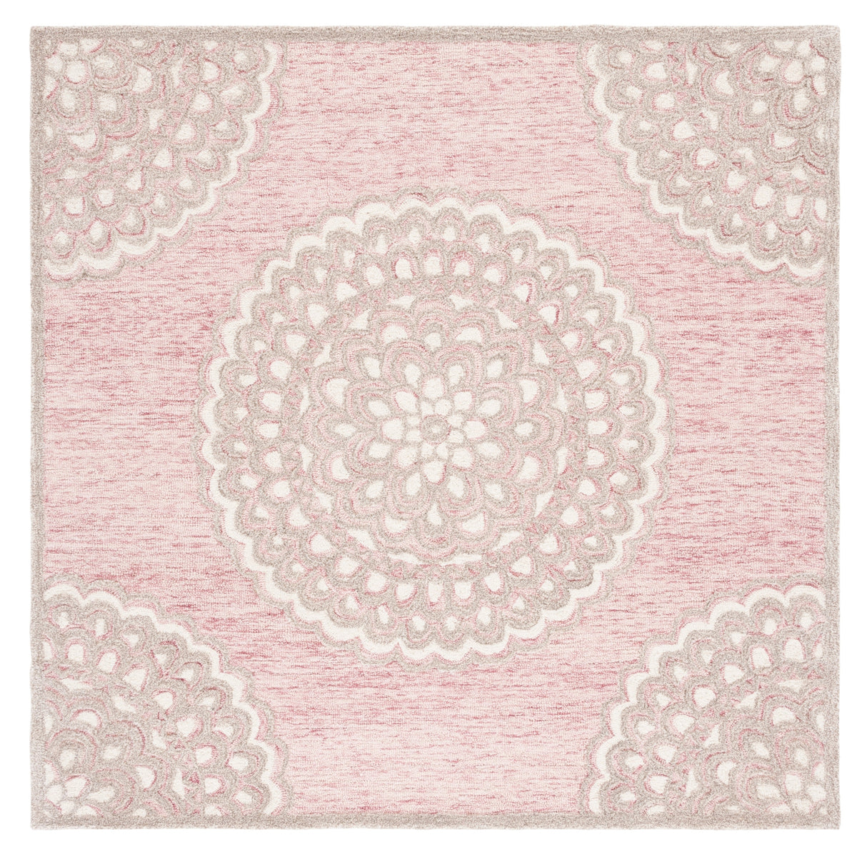 Safavieh Metro Met901U Dark Pink/Ivory Rug.
