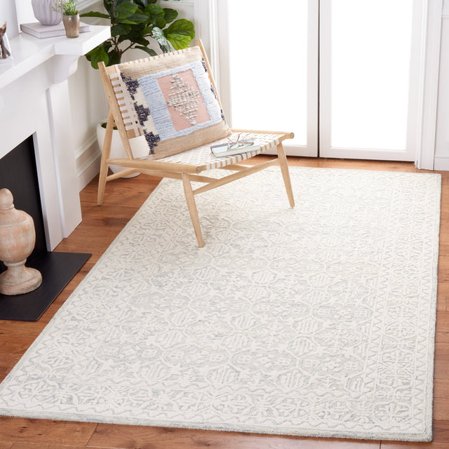 Safavieh Metro Met903G Light Grey/Ivory Rug.