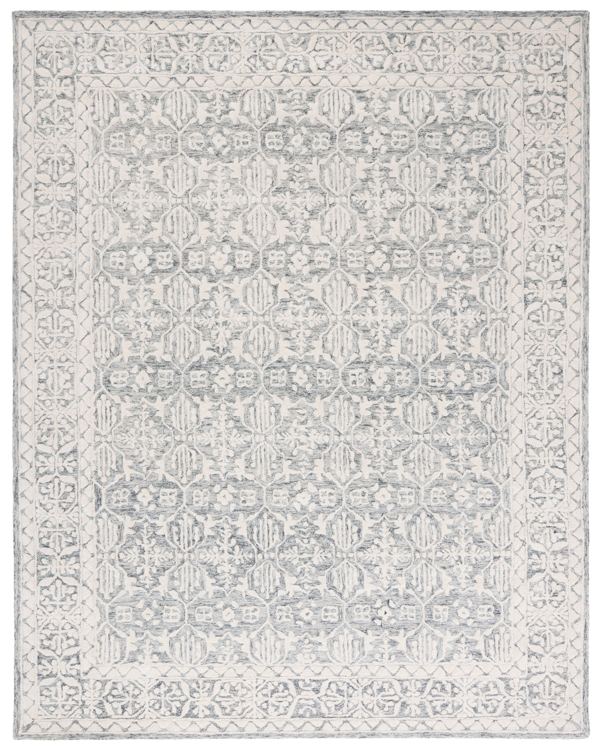 Safavieh Metro Met903H Dark Grey/Ivory Rug.