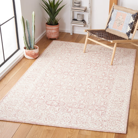 Safavieh Metro Met903U Dark Pink/Ivory Rug.