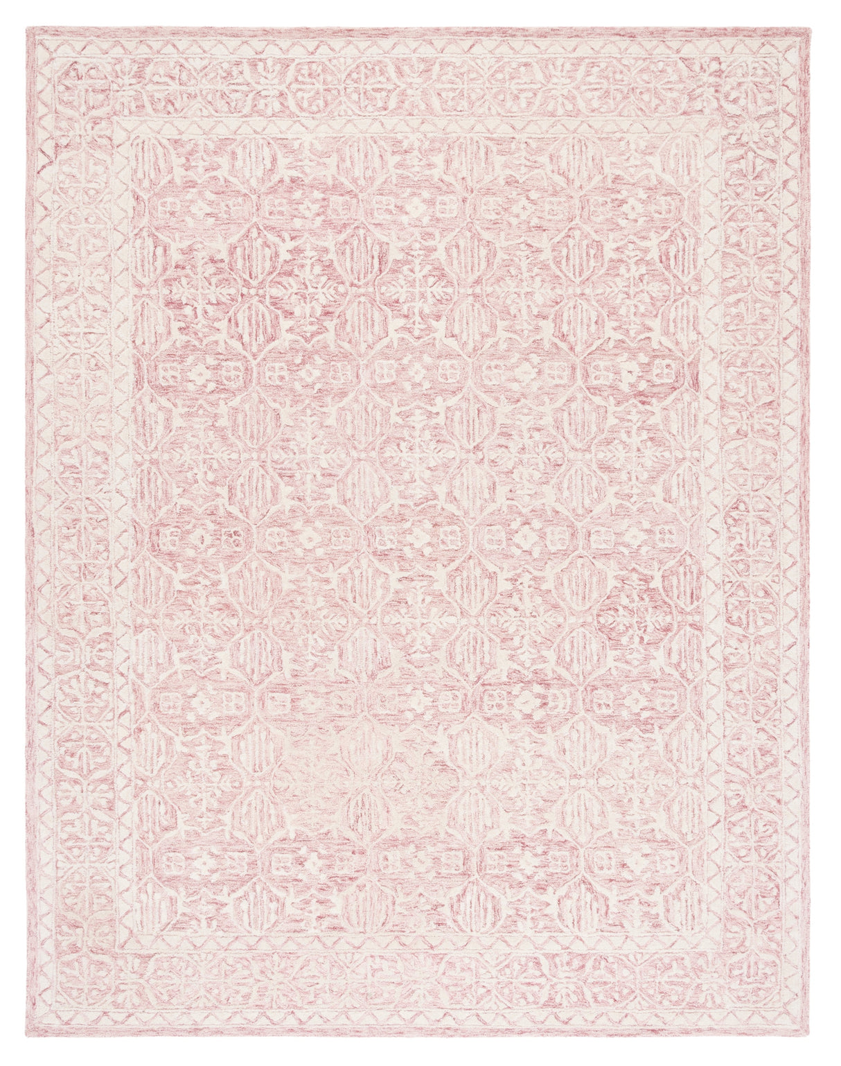 Safavieh Metro Met903U Dark Pink/Ivory Rug.