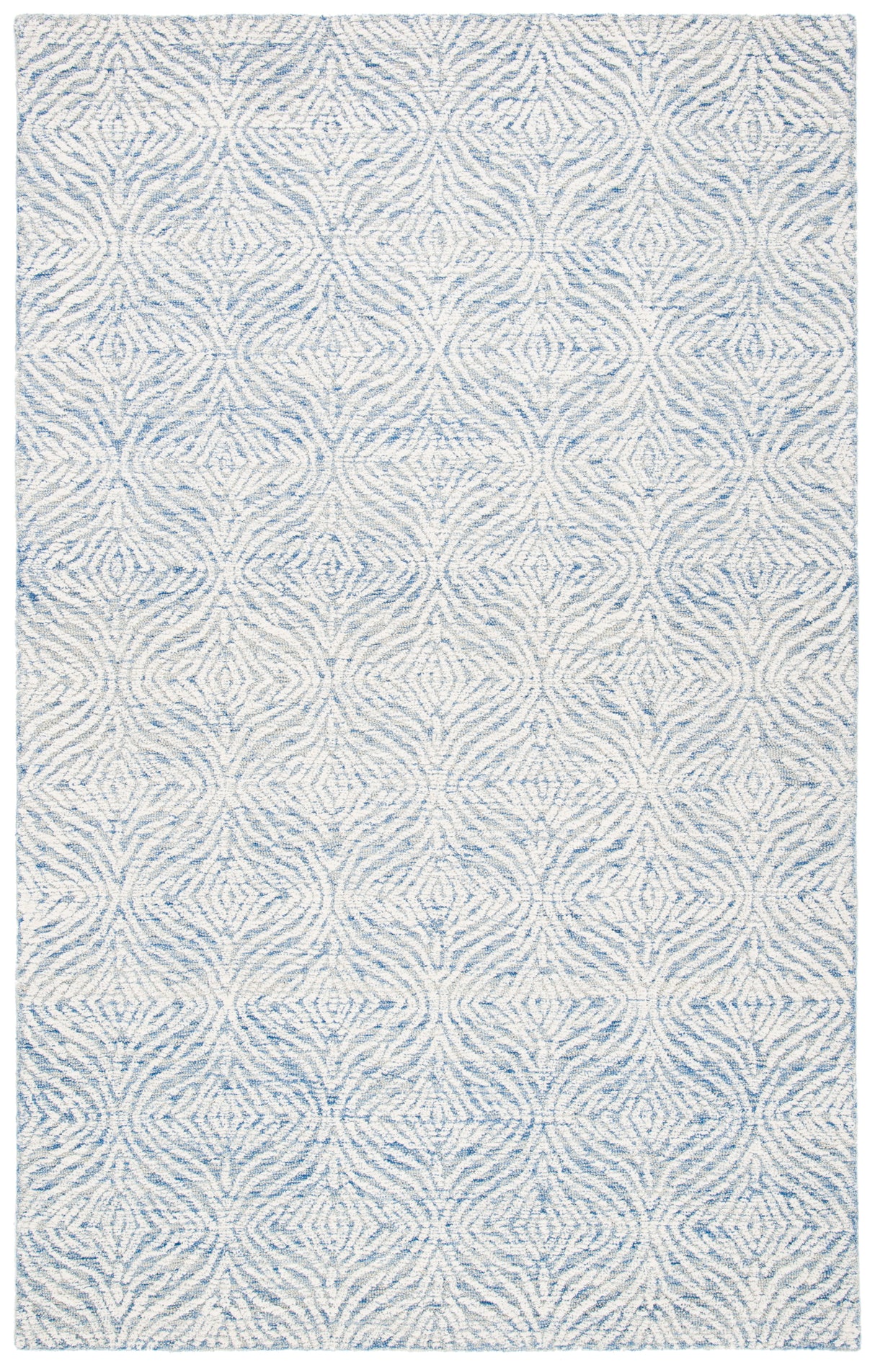 Safavieh Metro Met904M Blue/Ivory Rug.