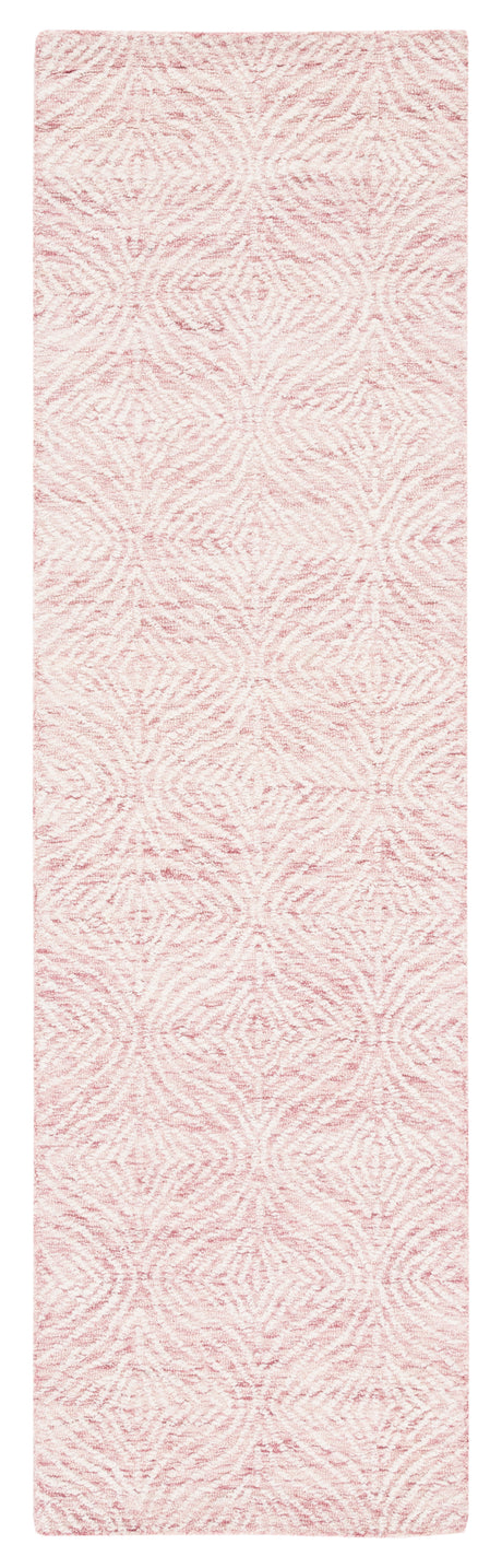 Safavieh Metro Met904U Dark Pink/Ivory Rug.