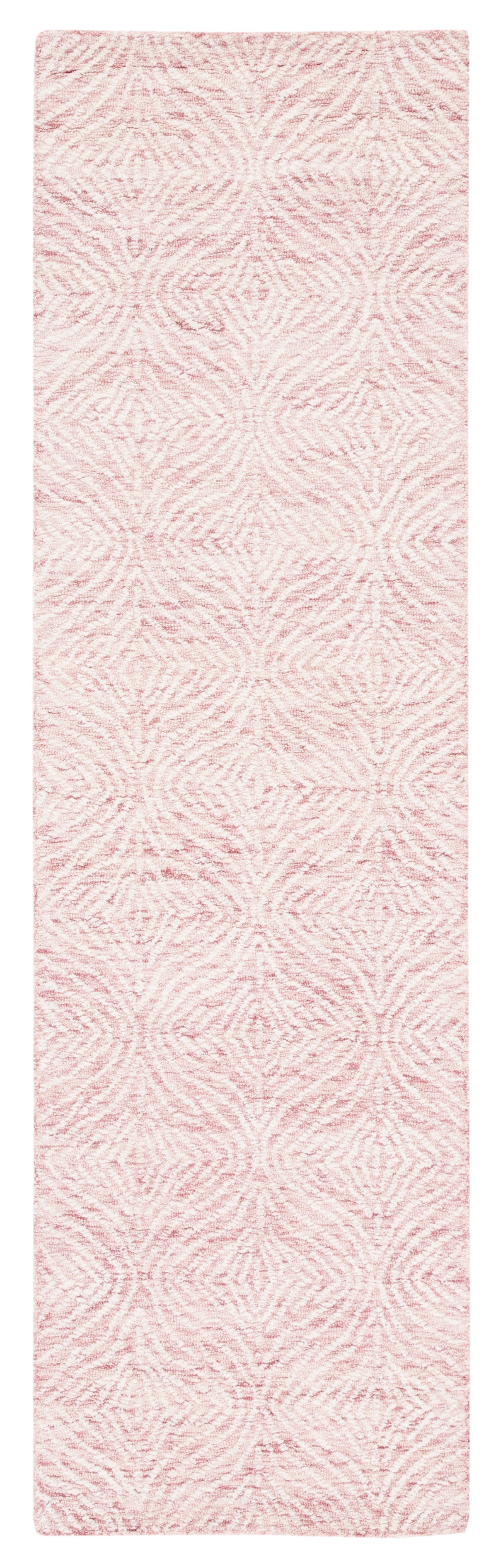 Safavieh Metro Met904U Dark Pink/Ivory Rug.