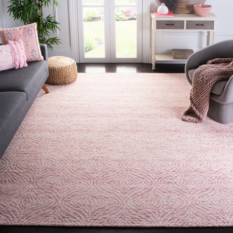 Safavieh Metro Met904U Dark Pink/Ivory Rug.