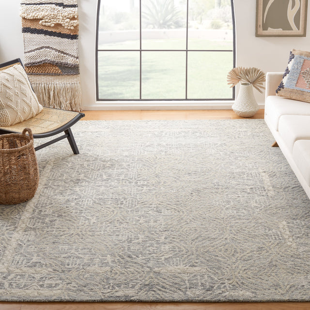 Safavieh Metro Met905F Grey/Ivory Rug.