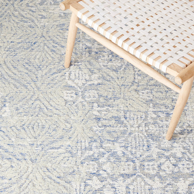 Safavieh Metro Met905M Blue/Ivory Rug.