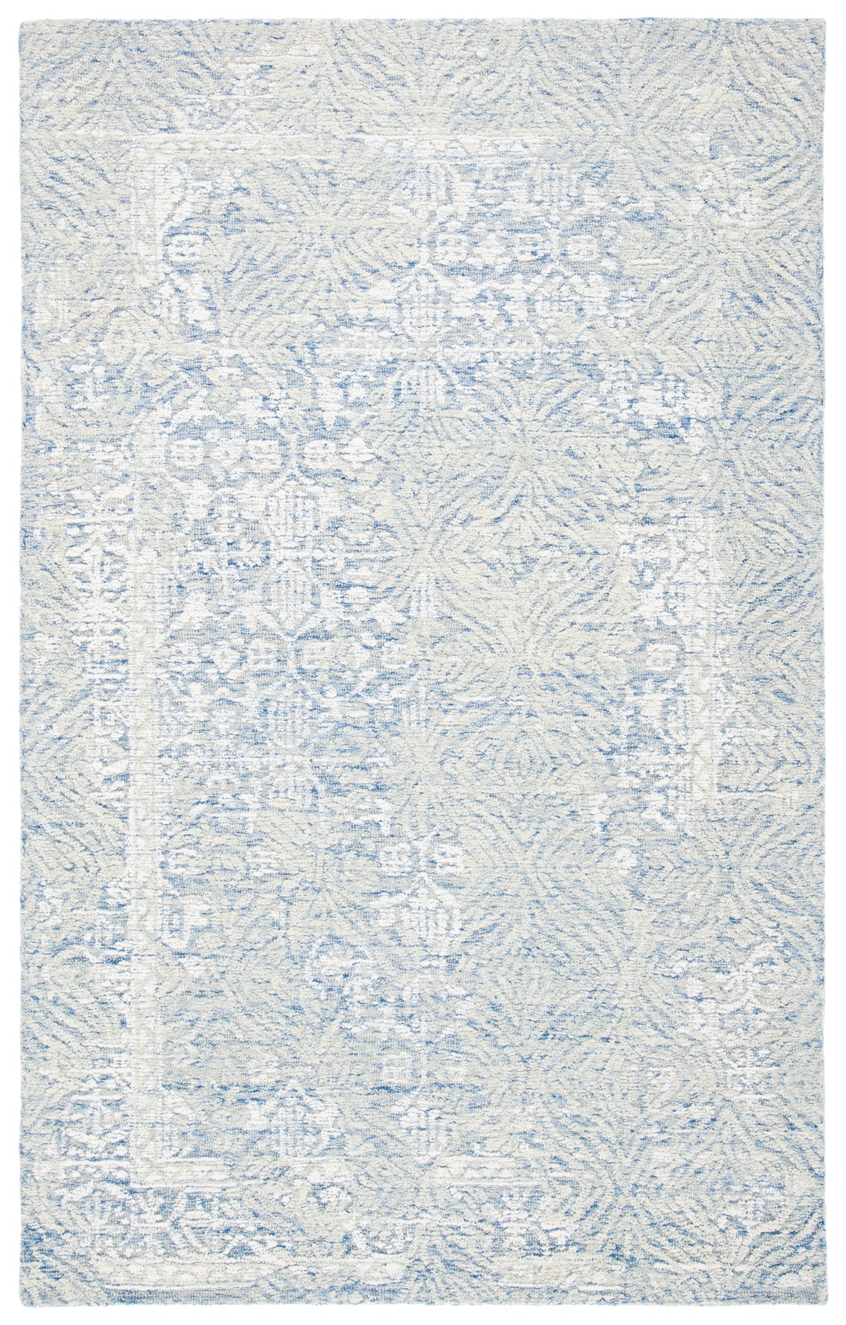 Safavieh Metro Met905M Blue/Ivory Rug.